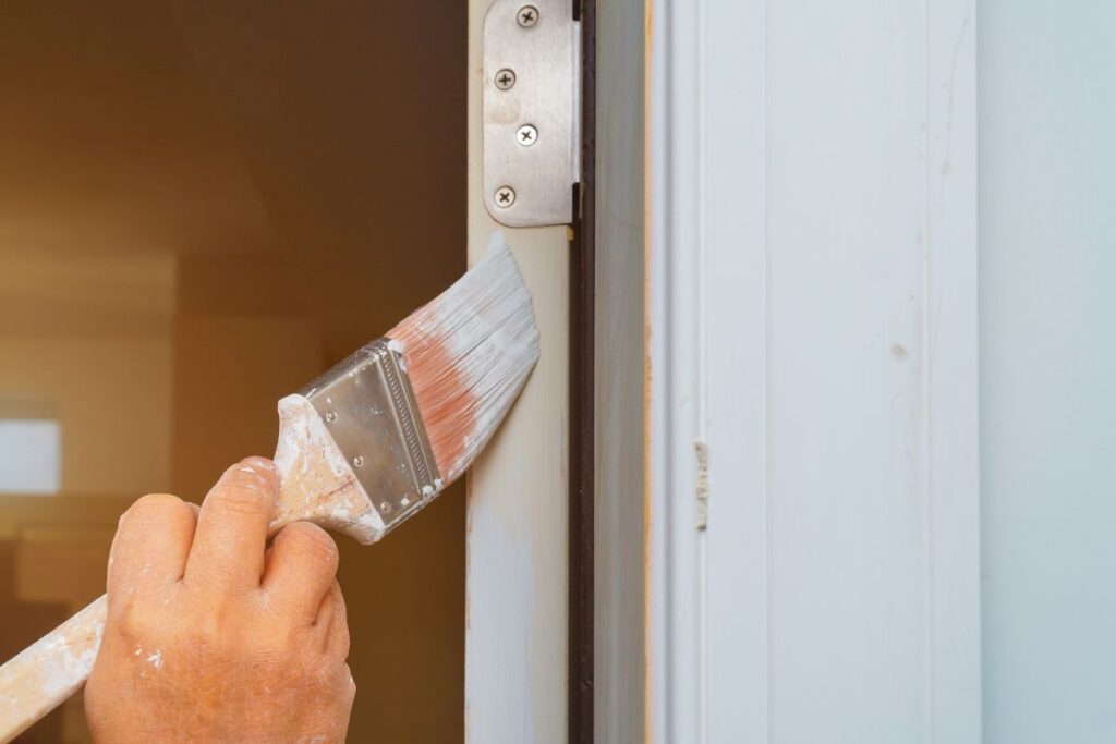 pintura en puertas