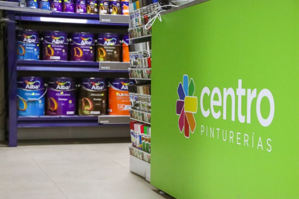 Luz, frío y color, paletas de Tierra del fuego 7 Centro pinturerias, latas de pintura Alba