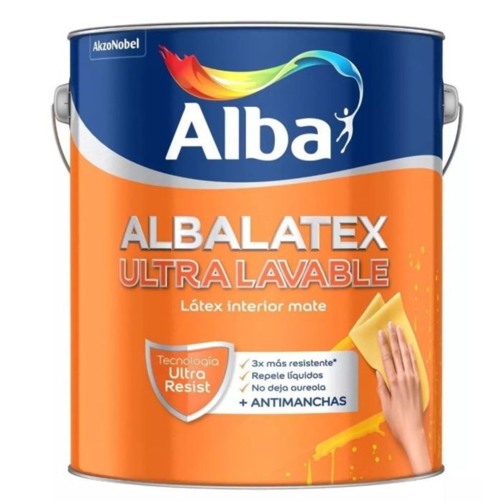Pintura interior latex ultra lavable