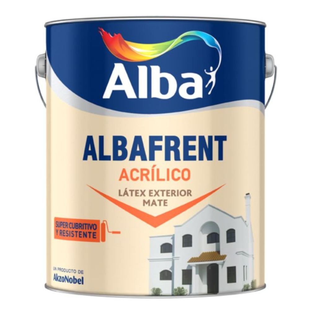 Pintura para exterior acrilica Albafrent