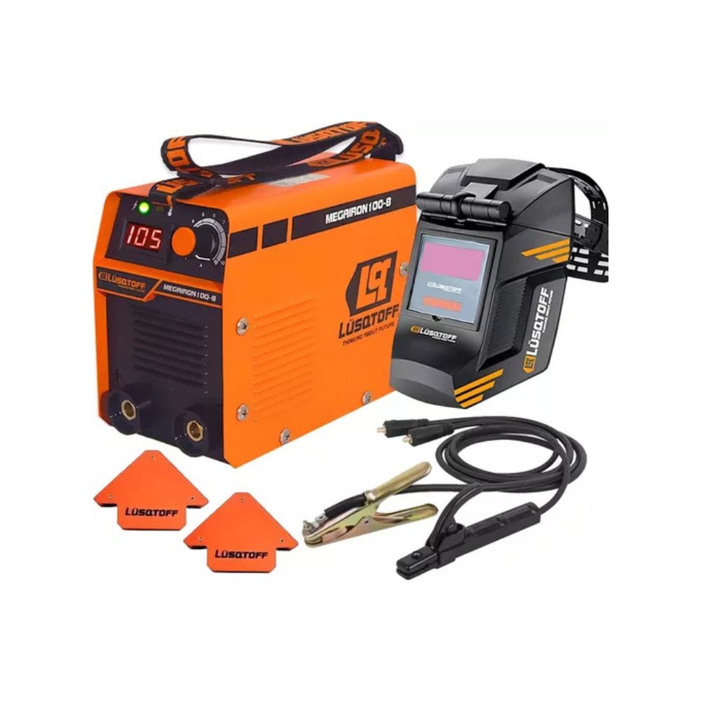 kit soldadora y mascara escuadras magneticas