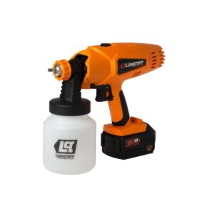 Pistola para pintar a bateria