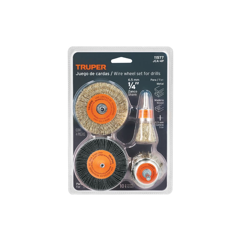 Juego de cepillos truper