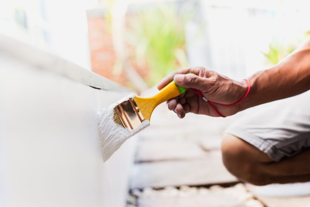 Herramientas para pintar brocha