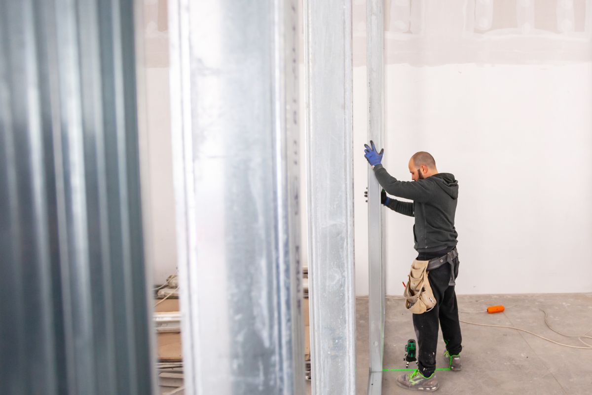 Placas de yeso, construccion en seco